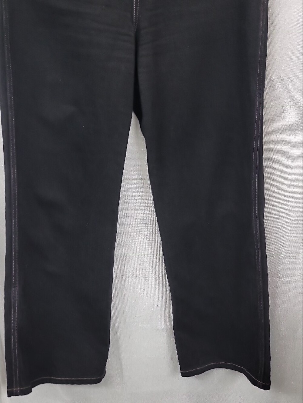 Reformation Alyssa Stretch High Rise Wide Leg Jeans in black Size 27 - Picture 4 of 9